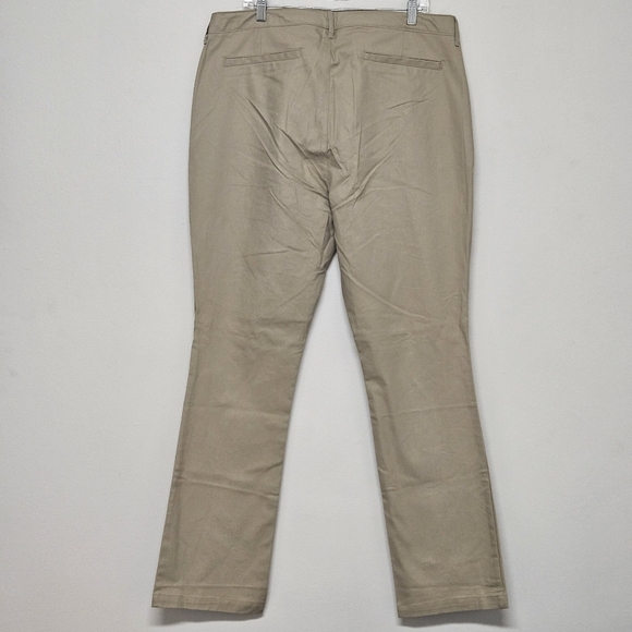 OLD NAVY UNIFORM BOOT CUT STRETCH PANTS WOMEN'S SIZE 16 TALL - Picture 2 of 7
